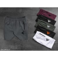 SPM12 Quần SHORT ADIDAS (QS65) Thun poly 2 da - thời trang nam VNXK
