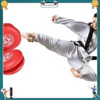 Sportime Kickboxing Pad Bao Cát Taekwondo Đá Đôi Huấn Luyện Tấn Công Mục Tiêu Tae Kwon Do Karate Có Thể Điều Chỉnh