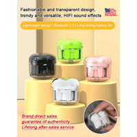 Sports Headphones Wireless Bluetooth InEar Transparent Shell Sports Bluetooth Headphones