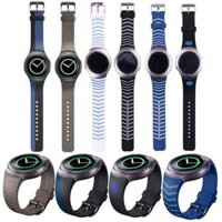 Sports Silicone  Strap For  Galaxy Gear S2 SM-R720 - Blue