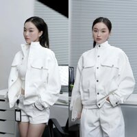 Sporty Kaki Jacket LOWKIE - ÁO KHOÁC KAKI [W1]