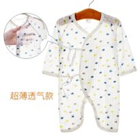 Spot┅☁ Baby clothes 0-3 months baby cotton garment of butterfly spring summer ha monk served at the beginning of baby romper suit