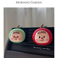 [Spot Fast Shipping] Car Aromatherapy Cute Apple Doll Car Air Conditioner Air Outlet Decoration Fragrant Stone Creative Ornaments Decorations Gift 73nh