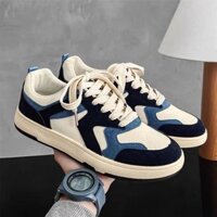 [Spot] Giày thường phối màu, giày vải, Giày thời trang Instagram nam, giày thể thao học sinh Dễ phối mẫu mới 2025, giày Rèn Luyện Đạo Đức thể thao thường ngày EVE