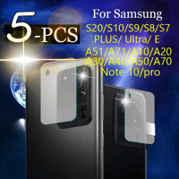 【Spot Nhanh Delivery】 (5-Pack) Samsung Galaxy S20 Ultra S10 S9 S8 S7 Cộng Với E A51 A71 A10 A20 A30 A40 A50 A70 S Lưu Ý 10 Máy Ảnh Chuyên Nghiệp Vòng Bảo Vệ Ống Kính Máy Ảnh Của Điện Thoại Glass Cover Quay Lại