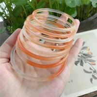 [Spot] Vòng tay siêu mịn Mã Não Chalcedony Brazil Vòng tay mã não Jingle Vòng tay Ngọc Mã Não tươi tắn ngọt ngào cho bé gái