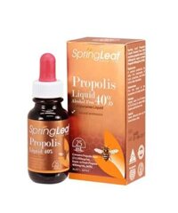 Spring Leaf Propolis Liquid 40% Alcohol Free - Keo ong hỗ trợ đề kháng Lọ 25ml