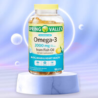 Spring Valley omega 3 2000mg 180 viên