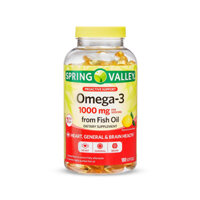 Spring Valley Omega-3 Fish Oil 1000 mg (645 EPA/310 DHA)