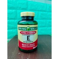 SPRING VALLEY VITAMIN E 450mg Thực Phẩm Bổ Sung Vitamins và Khoáng Chất