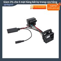 Spring061 Bluetooth 5.0 AUX IN Audio Cable Adapter with Microphone Replacement for Citroen C2 C3 C4 C5 C6 C8