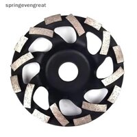 Springevengreat 1 Bánh mài kim cương 4,5 inch 5 inch Đá Granite Máy mài đá cẩm thạch Đĩa đánh bóng bê tông Cốc bánh xe Bore22.23mm Springevengreat