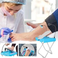 Springevenstar Làm Móng Chân Chân Có Thể Điều Chỉnh Làm Đẹp Chân Ghế Làm Móng Chân Chân Trợ Giúp Với Gương Led Và Quạt Sấy Nhà Dụng Cụ Làm Móng Chân Springevenstar