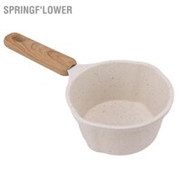 SpringF'lower Chống Dính Nồi Nhỏ Nước Sốt Trắng Chảo Đáy Bằng Sữa Đa Năng Chiên