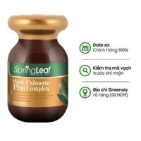 SpringLeaf Viên Uống Hỗ Trợ Tuyến Tiền Liệt Nam Giới Saw Palmetto Plus Complex 30 Viên