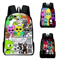 Sprunki Balo Cho Bé Túi Đi Học Tiểu Học 16 Inch Đựng Chống Nước Nhẹ Ba Lô