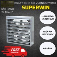 SPW 1380-220V Quạt thông gió lá sách Superwin