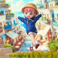 spy x family mô hình anya Dễ thương khung xe đồ trang trí bãi biển anime 2D mô hình quà tặng làm bằng tay