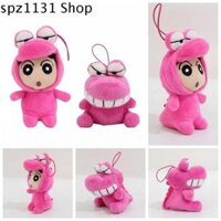 SPZ1131 Búp bê nhồi bông Móc khóa Shin-chans bút chì màu Cá Sấu Trang trí túi dây chuyền shinnosuke Thời trang Anime Móc Khóa Shin chans Phụ kiện túi