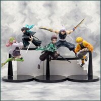 Sq5 Demon Slayer Nhân Vật Hành Động Uzui Tengen Agatsuma Zenitsu Tokitou Muichirou Kanroji Mitsuri ModelDoll Collection QS5