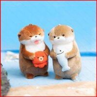 Sqt Nhỏ rái Cá Sang Trọng Búp Bê Quà Tặng Cho Bé Gái Trang Trí Nhà Đồ Chơi Nhồi Bông Móc Khóa Mặt Dây Chuyền Cho Trẻ Em Bộ Sưu Tập
