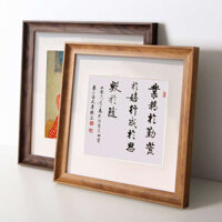 Square decoration ,American frame ,customized Chinese calligraphy ,and painting ,,33cm38cm ,50