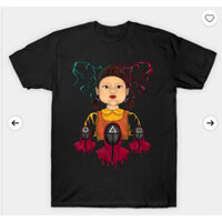 Squid Game 2 TV show đồ họa Áo thun ngắn tay cổ chữ O 100% cotton dành cho nam