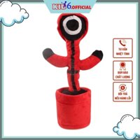 Squid game cây xương rồng nhảy múa, trò chơi con mực mặt nạ vui nhộn cho bé kích thước 35X12cm – KID6. OFFICIAL