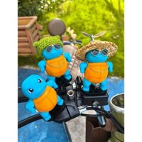 Squirtle Pokémon Internet người nổi tiếng xe điện xe máy pin xe hơi đồ trang trí xe hơi trang trí x