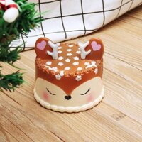 Squishy - Bánh gato sừng hươu 10cm thuthuyshop169