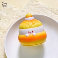 Squishy Bánh kẹp kem Gấu