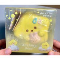 SQUISHY CHẬM TĂNG: BÉ NGÔI SAO ÔM BUNNY HỒNG