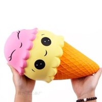 SQUISHY CHÍNH HÃNG ĐẠI KHỔNG LỒ KEM ỐC QUẾ TO ĐẠI