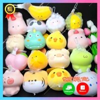 Squishy Chính Hãng Hàng Cao Cấp, Chậm Tăng Có Bao Bì Lưới và Bao Bì Đẹp Kèm Theo