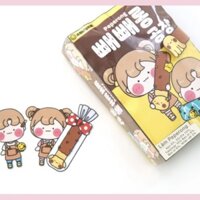 Squishy giấy nhà máy làm bánh Peperong búp bê giấy ella house