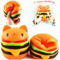 Squishy hambuger mèo
