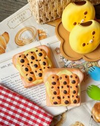 Squishy lát sandwich bơ Capybara