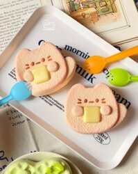 Squishy Mèo ôm bơ