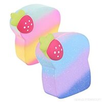SQUISHY MIẾNG DÂU CHÍNH HÃNG STRAWBERRY TOAST bỏ sỉ