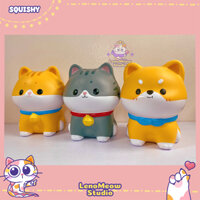 Squishy (super big size) - Thú cưng mèo, cún shiba dễ thương 🐱❤️
