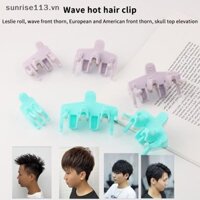 Sr Beauty 25 Chiếc Có Thể Tái Sử Dụng Perm Tóc Sóng Uốn Tóc Kẹp Tạo Kiểu Cho Người Đàn Ông Tiệm Cắt Tóc Salon Móc Vòng Con Lăn Tóc Làm Tóc.