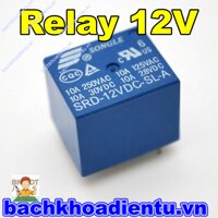 SRD-12VDC-SL-C Relay 12V 10A 5 chân