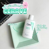 SRM CERAVE ( da thường-da dầu) mini size 30ml