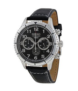 Đồng hồ nam dây da Seiko SRW037P2