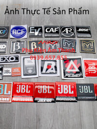[SS originality] [1 cặp] Tem Loa Nhiều Mẫu tem loa rcf, tem loa jbl, tem loa caf, tem loa nexo, tem