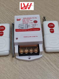 [SS originality] Bộ công tắc điều khiển từ xa 1000m/40A/220V/ 2 remote điều khiển bật tắt