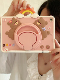[SS originality] Case for iPad 8th 9th 7th 10th Generation 10.2 for iPad Pro 11 Cute Bear Tablet Co