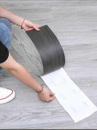 [SS originality]
 Dán Sàn Giả Gỗ Keo Sẵn Tự Dán Kích Thước 45x15cm