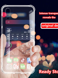 [SS originality]
 For Vivo Y93 Y93s 1814 1815 V1818A V1818T Crystal Clear Jelly Case Air-Guard Corn