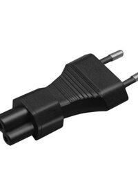 [SS originality]
 Li Power Adapter EU 2 4 0mm battery to IEC 320 C5 C7 Power Switch